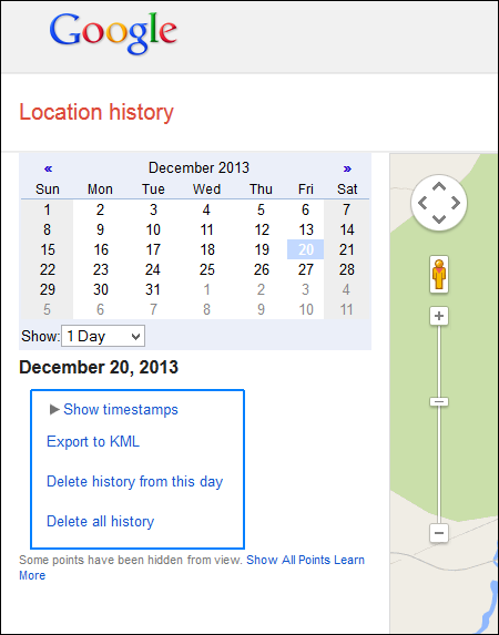 Jak zobrazit a odstranit historii polohy Google_Step4