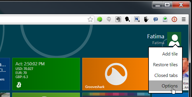 neue metroTab optionen neue metroTab optionen