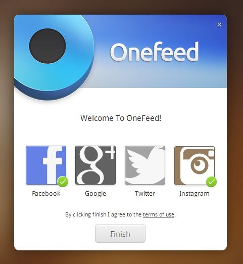 OneFeed Finish