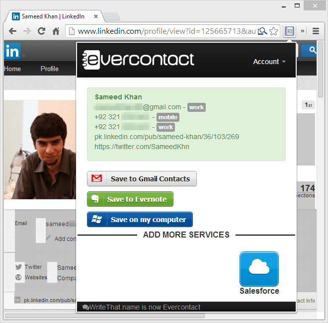 Evercontact Chrome 2 Evercontact Chrome 2