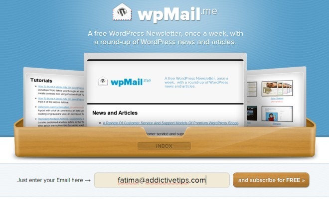 wpMail