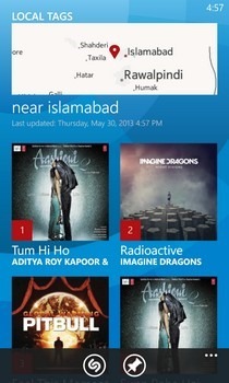 Shazam WP8 Local