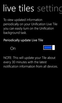 การรวมกระเบื้องสด WP8 การรวมกระเบื้องสด WP8