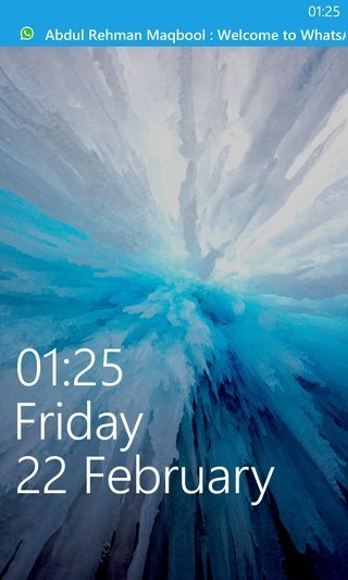 WhatsApp WP8 ​​LS Notif