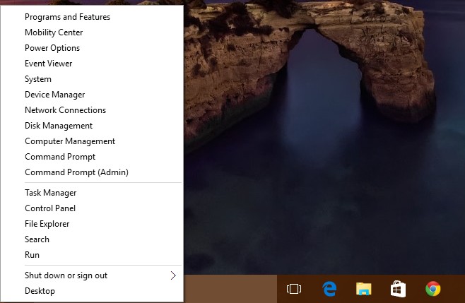 power-user-menu-kommando-prompt