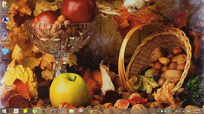 Tema Autumn Bounty para Windows 8.1