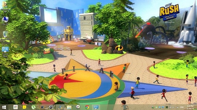 Kinect Rush A Disney Pixar Adventure Theme para Windows 8.1