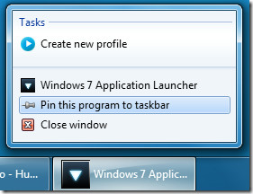 Pripnúť program na panel úloh systému Windows 7