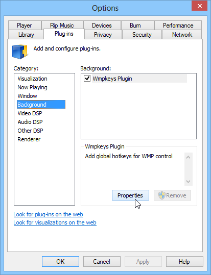 WMP Keys_Plugins