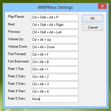 WMP Keys_Hotkeys-indstillinger