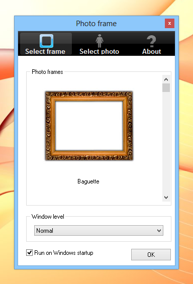 Photo Frame_Settings gratuiti Photo Frame_Settings gratuiti