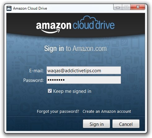 Amazon Cloud Drive_SignIn