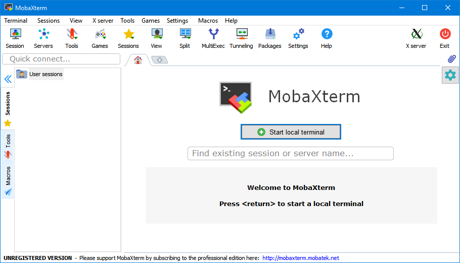 „MobaXterm“