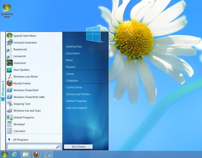 Spesoft-Windows-8-Start-Menu3 Spesoft-Windows-8-Start-Menu3