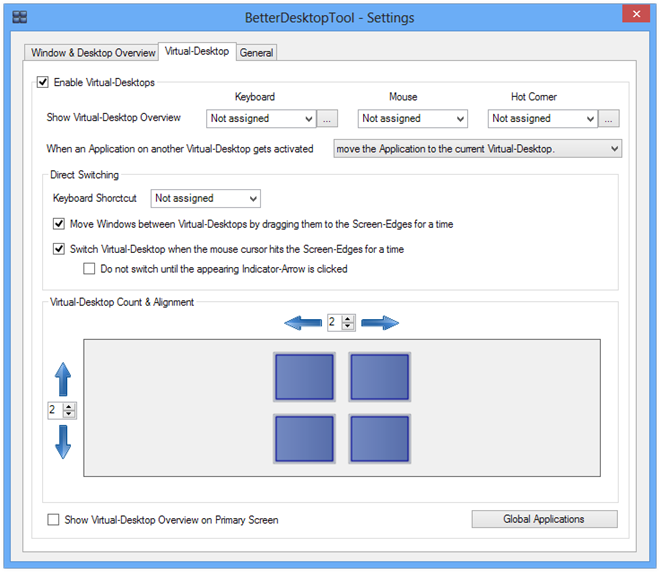 BetterDesktopTool - Configuração