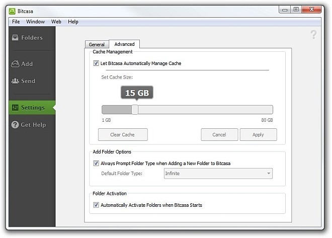 Bitcasa_Settings Advance