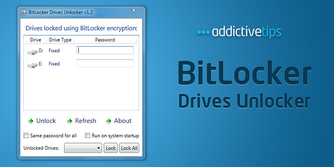 ด้วย BitLocker ไดรฟ์-Unlocker-AddictiveTips-Apps ด้วย BitLocker ไดรฟ์-Unlocker-AddictiveTips-Apps