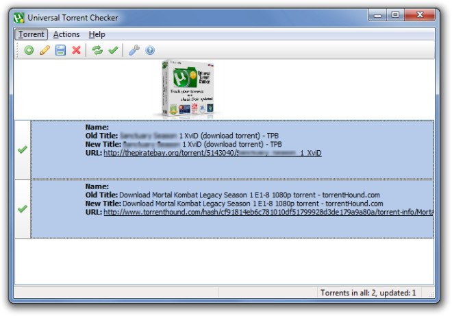 Universal Torrent Checker