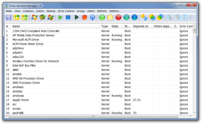 Serviços do Kernel