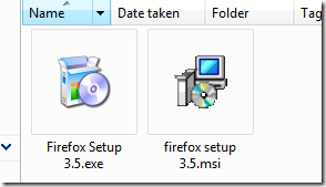 Installazione di Firefox exe in msi