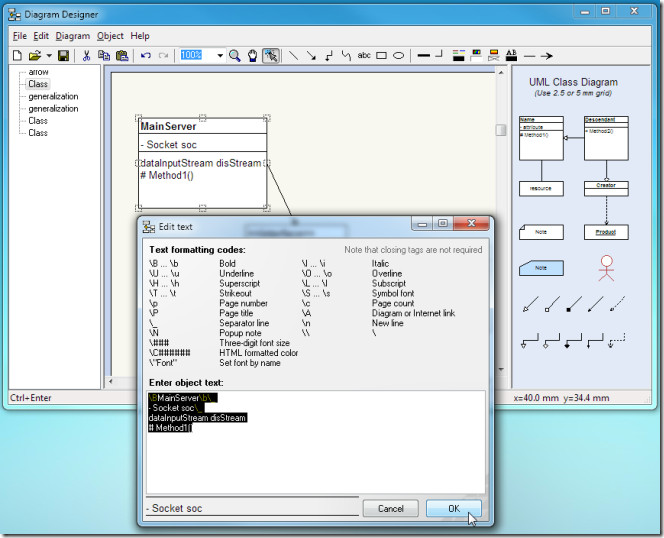 designer de diagrama 2