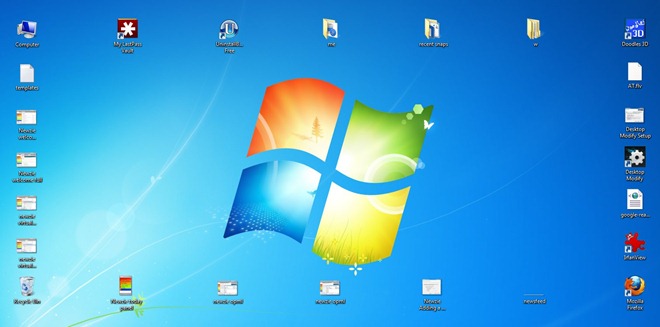 Desktop Rechteck ändern Desktop Rechteck ändern