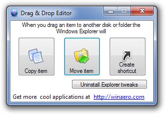 Drag & Drop Editor