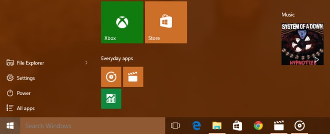 win10-music-start-menu