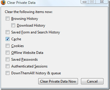 cancellare i dati privati cancellare i dati privati