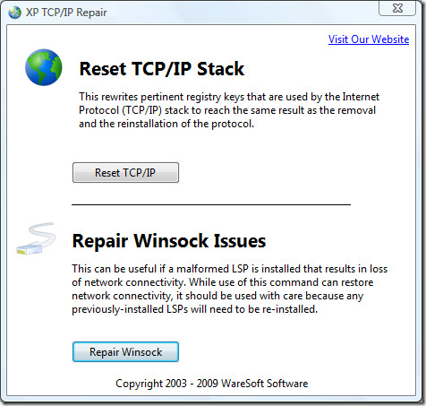 XP TCPIP Ремонт основний