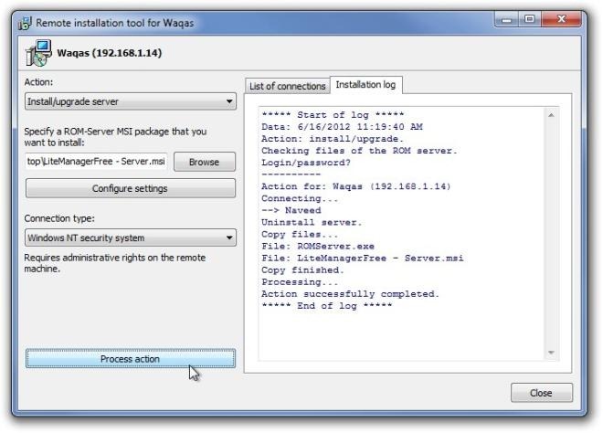 LiteManager_Remoteインストール LiteManager_Remoteインストール