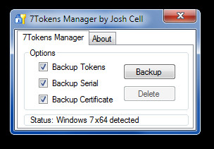 Josh Cellによる7Tokens Manager