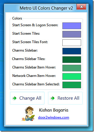 Metro UI Color Changer