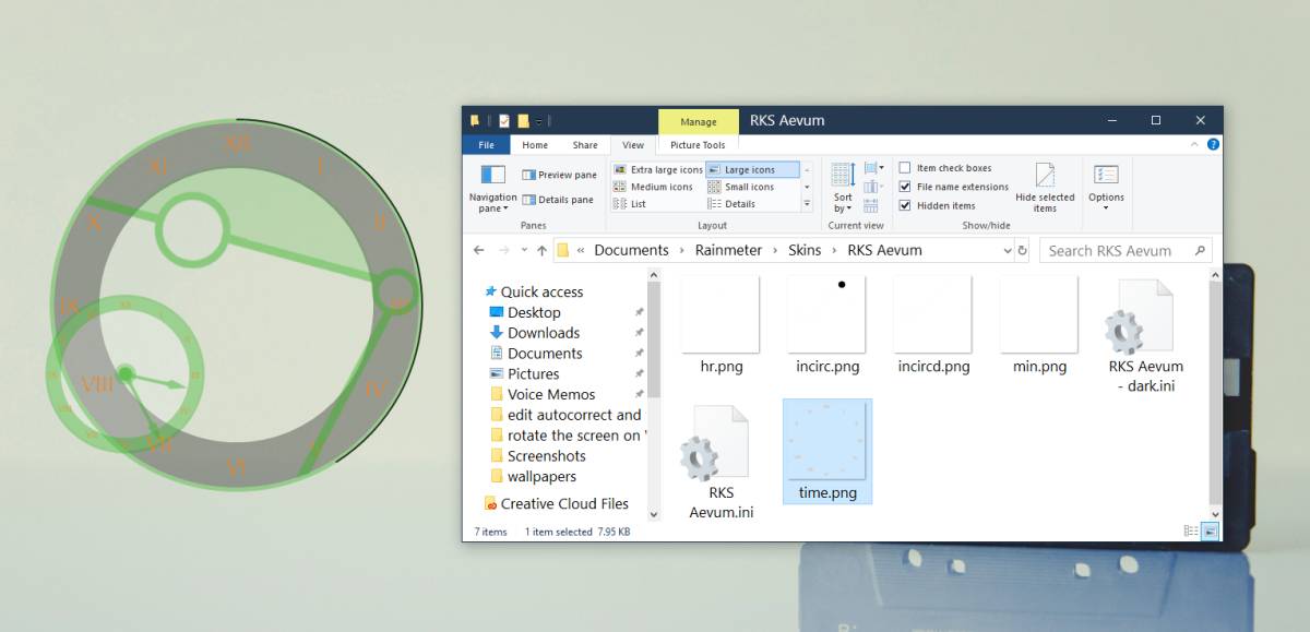 Como Cambiar El Color De Una Mascara Rainmeter En Windows 10