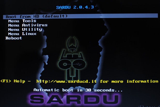 Sardu-Boot-Menu