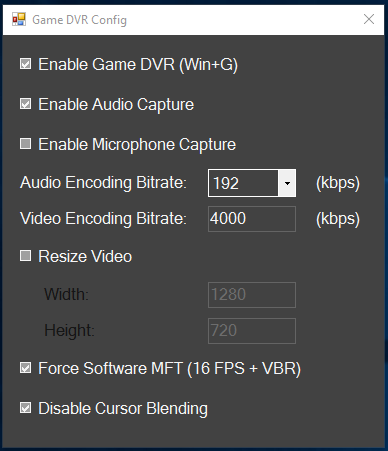 gamedvr-config