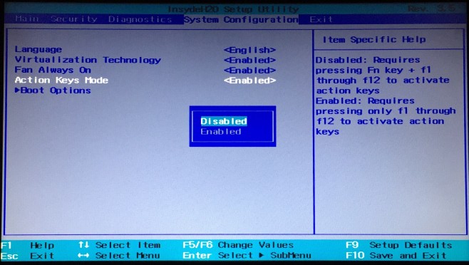 HP-BIOS-keys