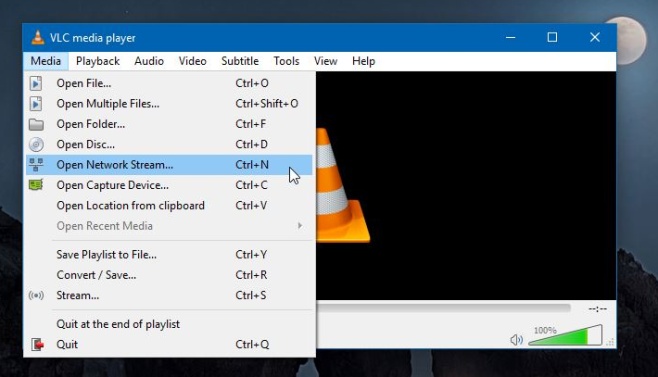 vlc-network-stream