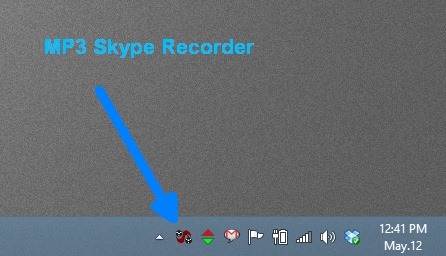 Skype Calls_Voice Calls_System Tray aufzeichnen