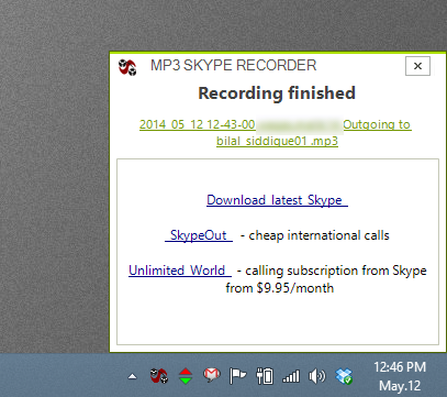 Skype Calls_Voice Calls_Done aufzeichnen Skype Calls_Voice Calls_Done aufzeichnen