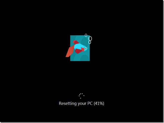 PCのリセット