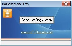 „imPcRemote Professional_Client“ registracija