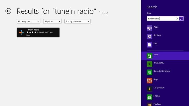 TuneIn Store