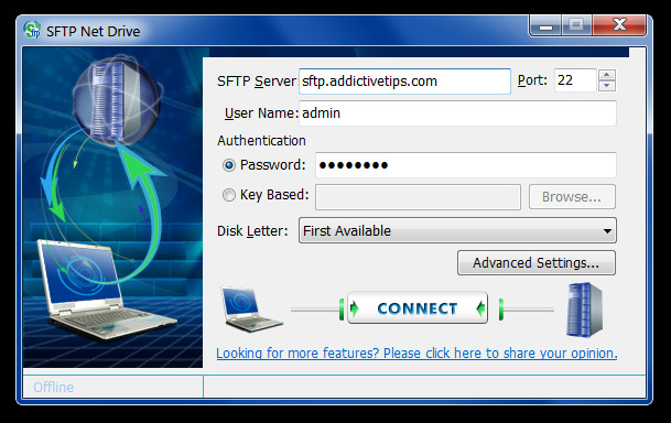 SFTP Net Drive