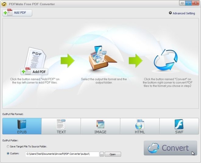 PDFMate Free PDF Converter