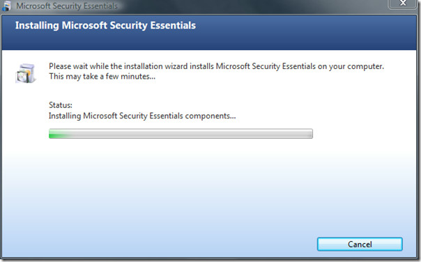 microsoft security essentials installer