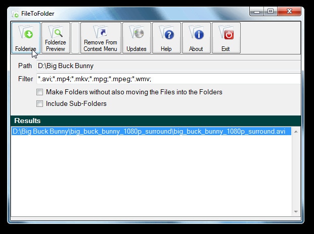 FileToFolder