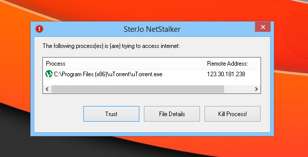 Fereastra SterJo NetStalker_Block