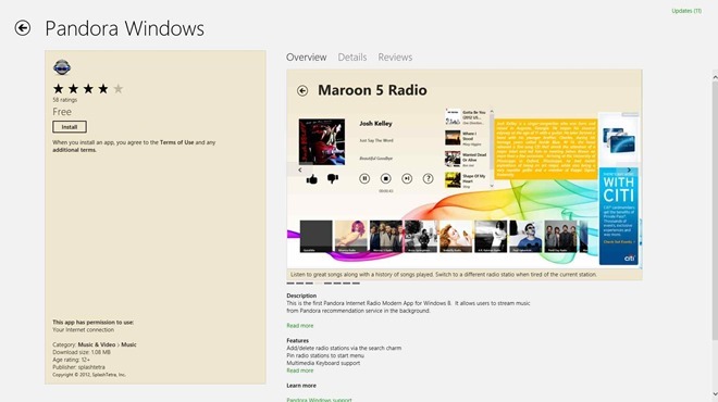 Pandore Windows_Store