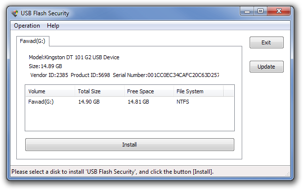 USB Flash Security